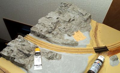 曲線/直線MOD 地面の塗装-1